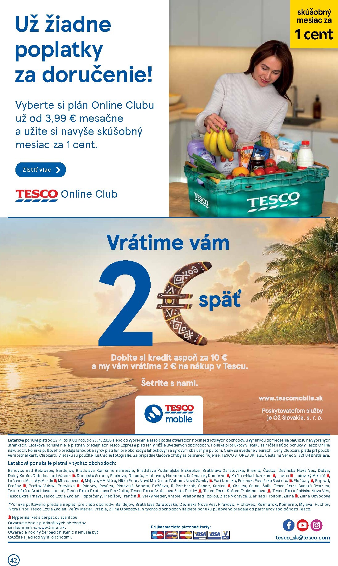 tesco - Nový leták Tesco od stredy, 22.04.2026 do utorka, 28.04.2026 - page: 42