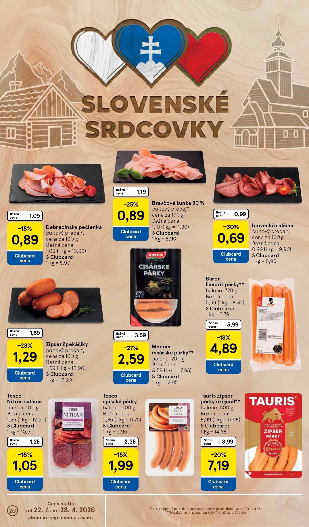 tesco - Nový leták Tesco od stredy, 22.04.2026 do utorka, 28.04.2026 - page: 20
