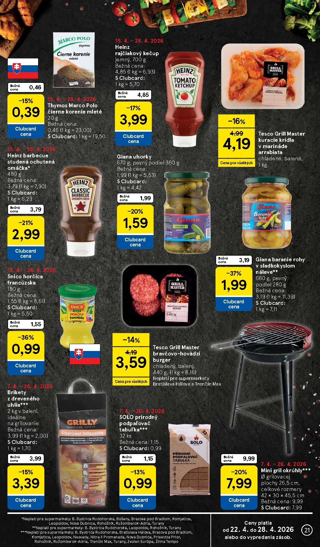 tesco - Nový leták Tesco supermarket od stredy, 22.04.2026 do utorka, 28.04.2026 - page: 21