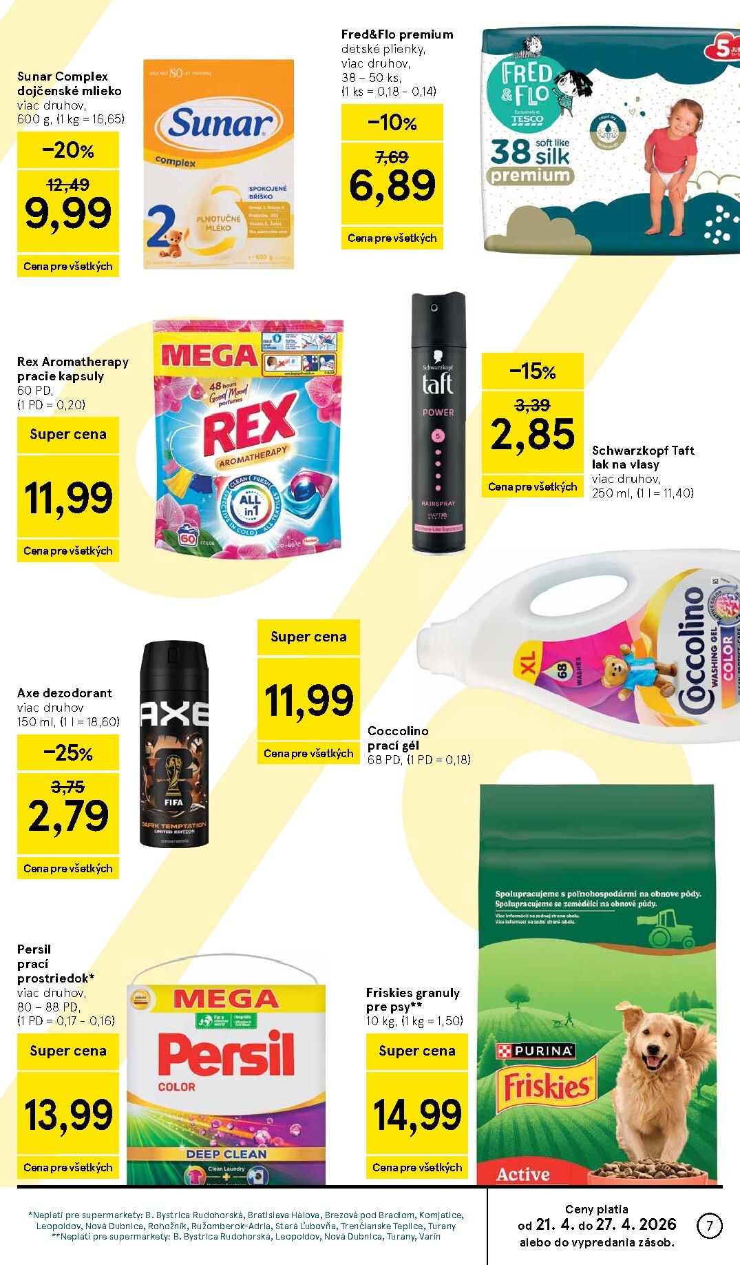 tesco - Nový leták Tesco supermarket od stredy, 22.04.2026 do utorka, 28.04.2026 - page: 7