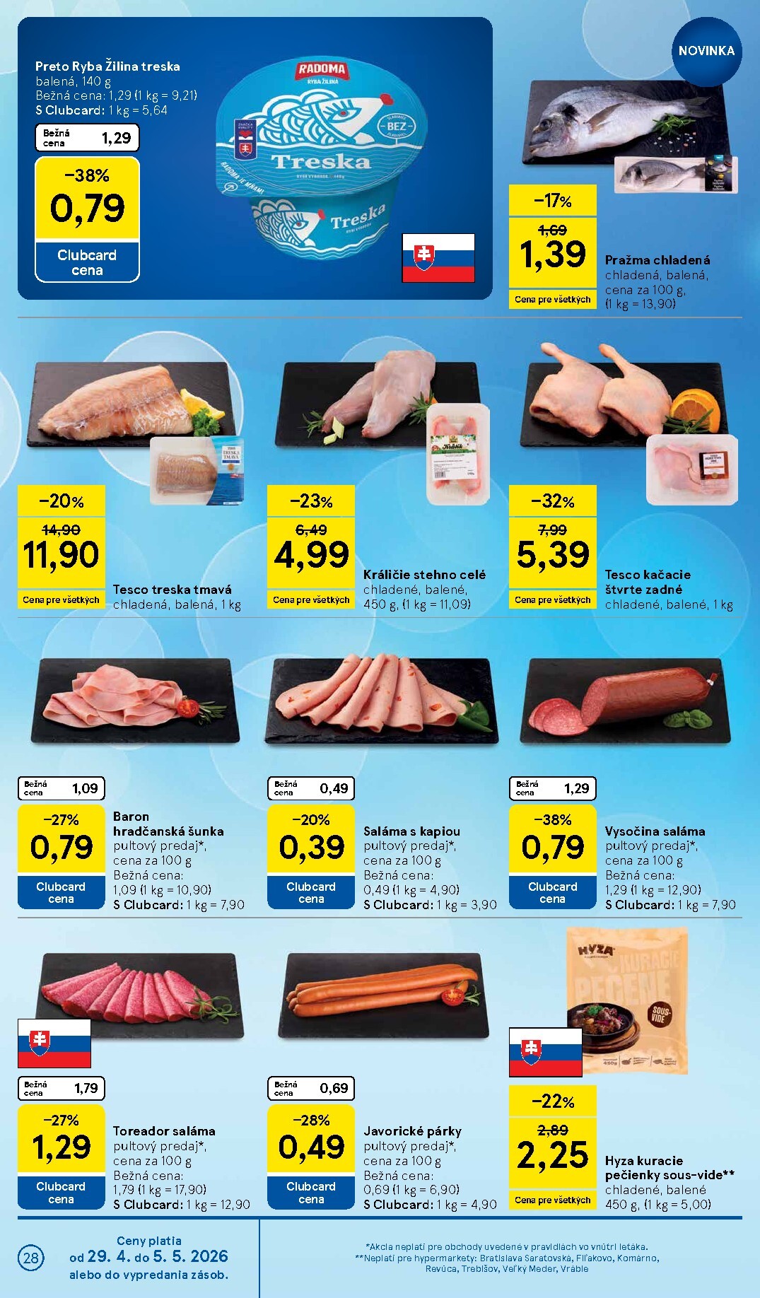 tesco - Nový leták Tesco od stredy, 29.04.2026 do utorka, 05.05.2026 - page: 28