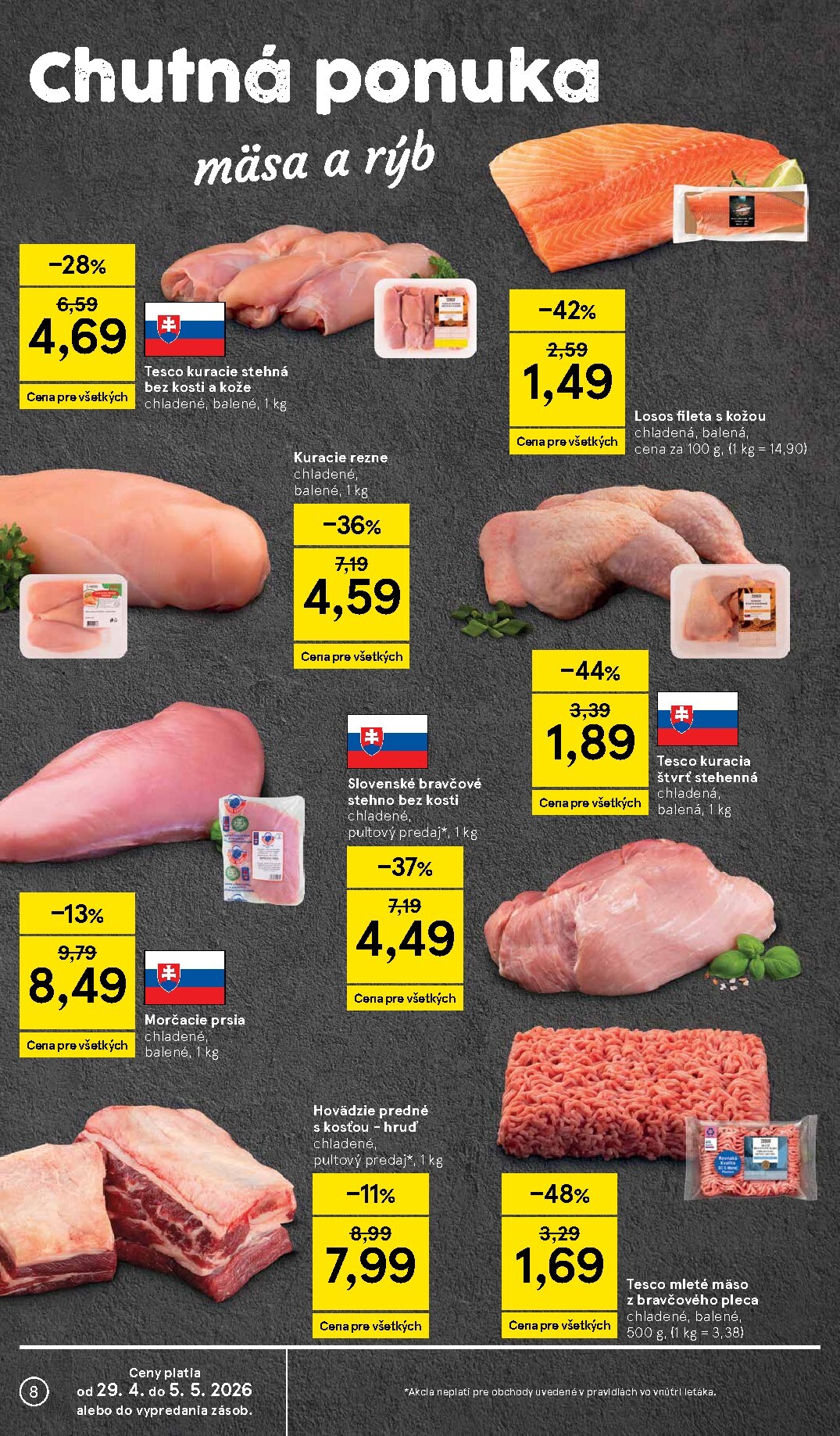 tesco - Nový leták Tesco od stredy, 29.04.2026 do utorka, 05.05.2026 - page: 8