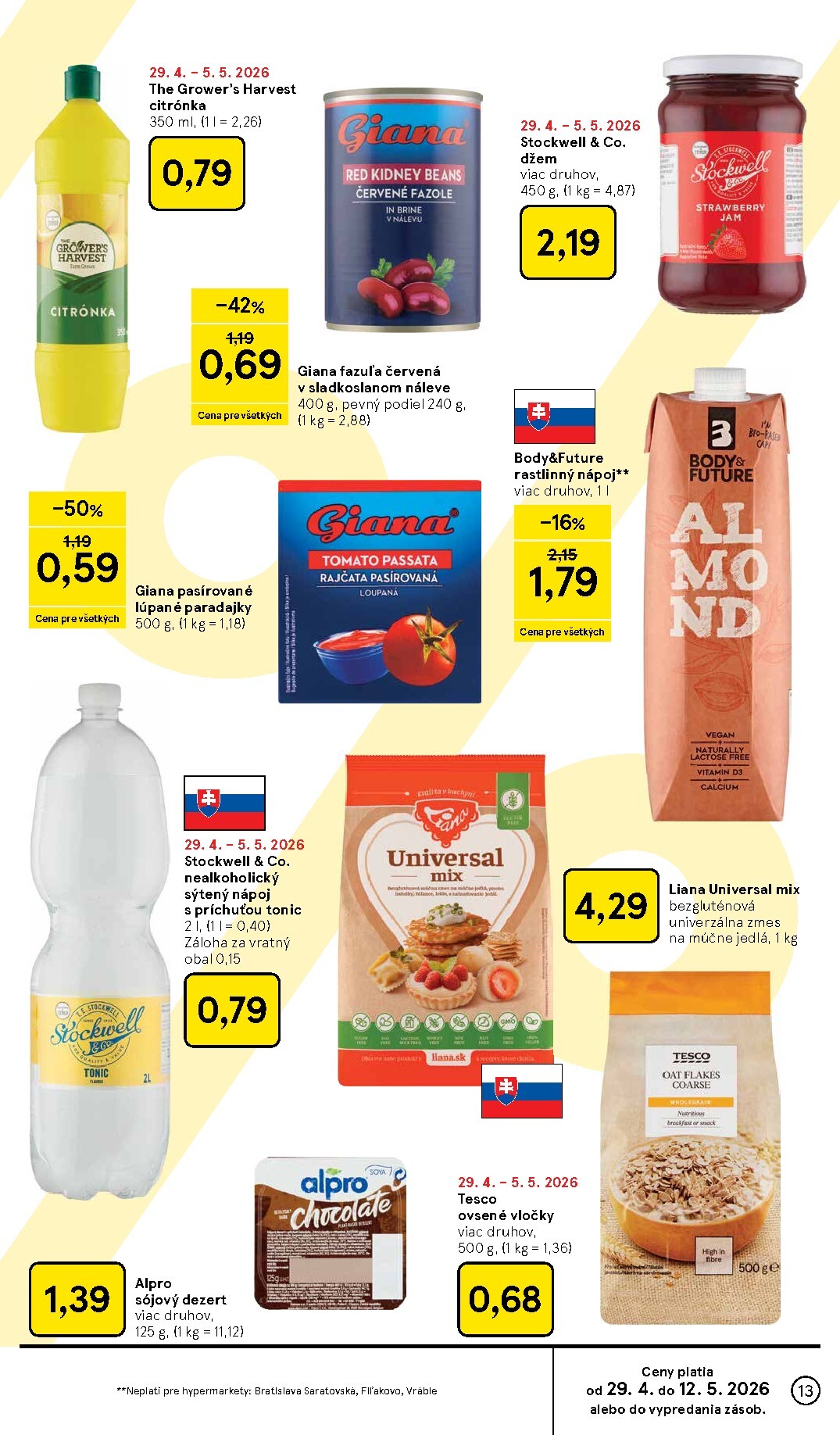 tesco - Nový leták Tesco od stredy, 29.04.2026 do utorka, 05.05.2026 - page: 13