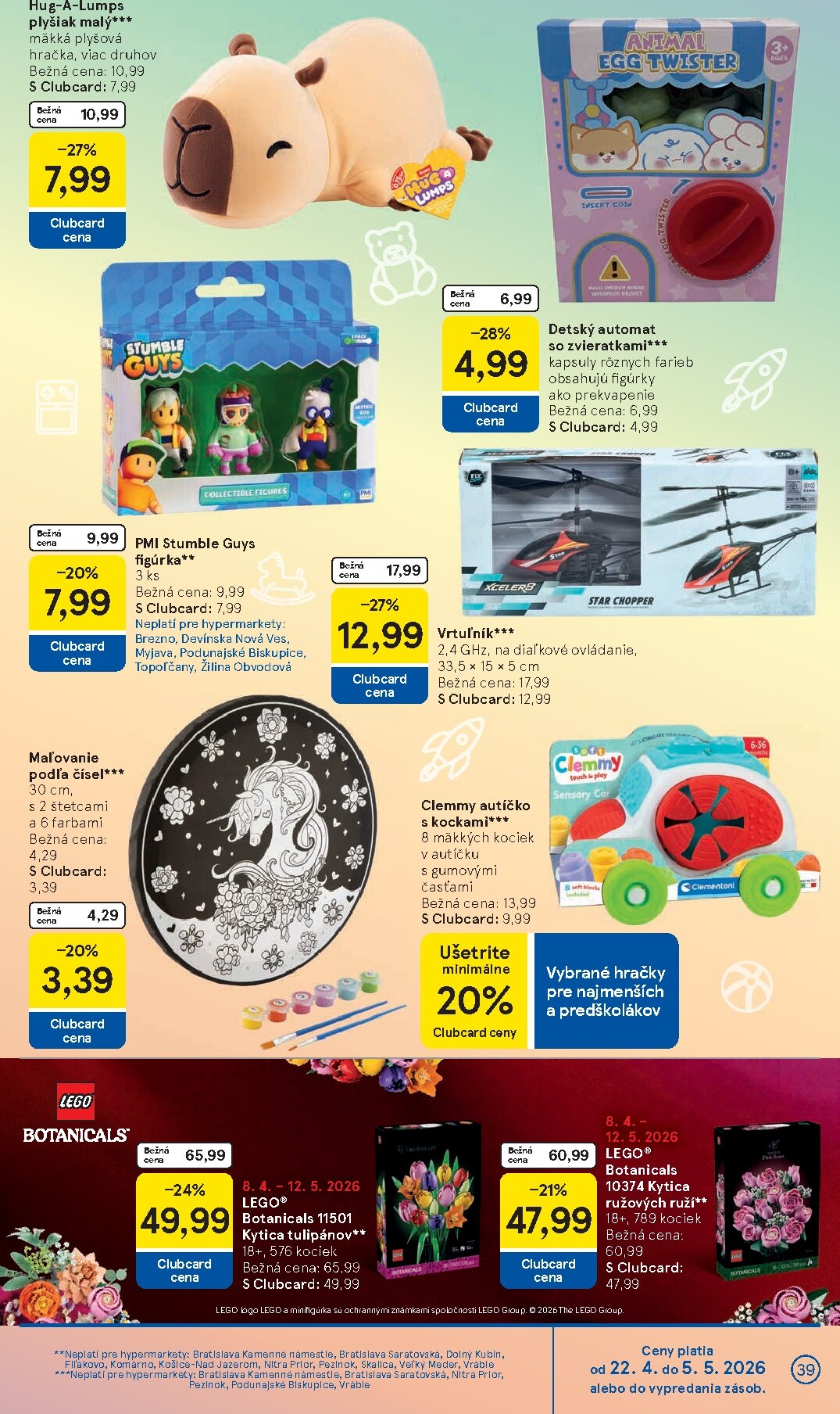 tesco - Nový leták Tesco od stredy, 29.04.2026 do utorka, 05.05.2026 - page: 39