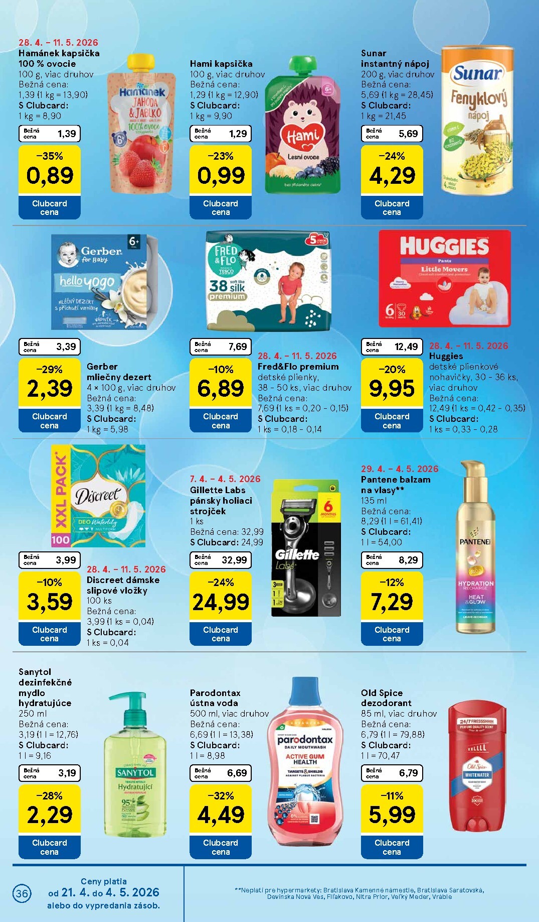 tesco - Nový leták Tesco od stredy, 29.04.2026 do utorka, 05.05.2026 - page: 36