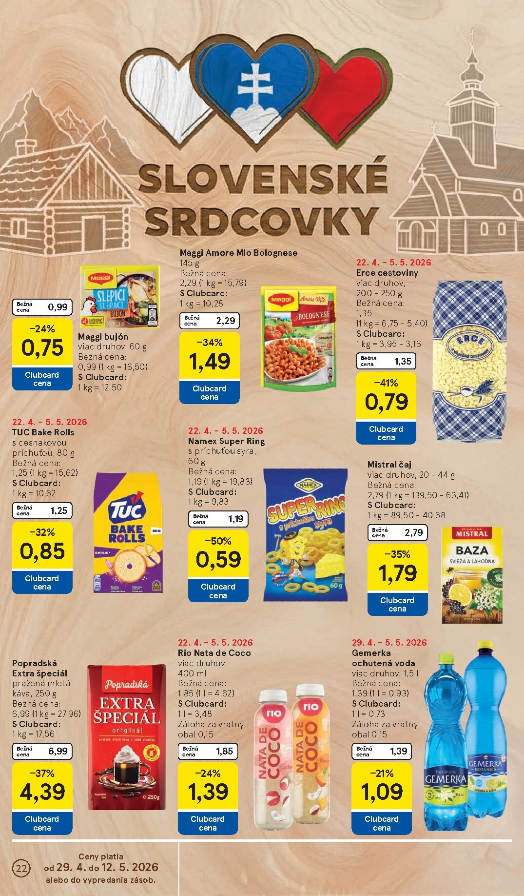 tesco - Nový leták Tesco od stredy, 29.04.2026 do utorka, 05.05.2026 - page: 22