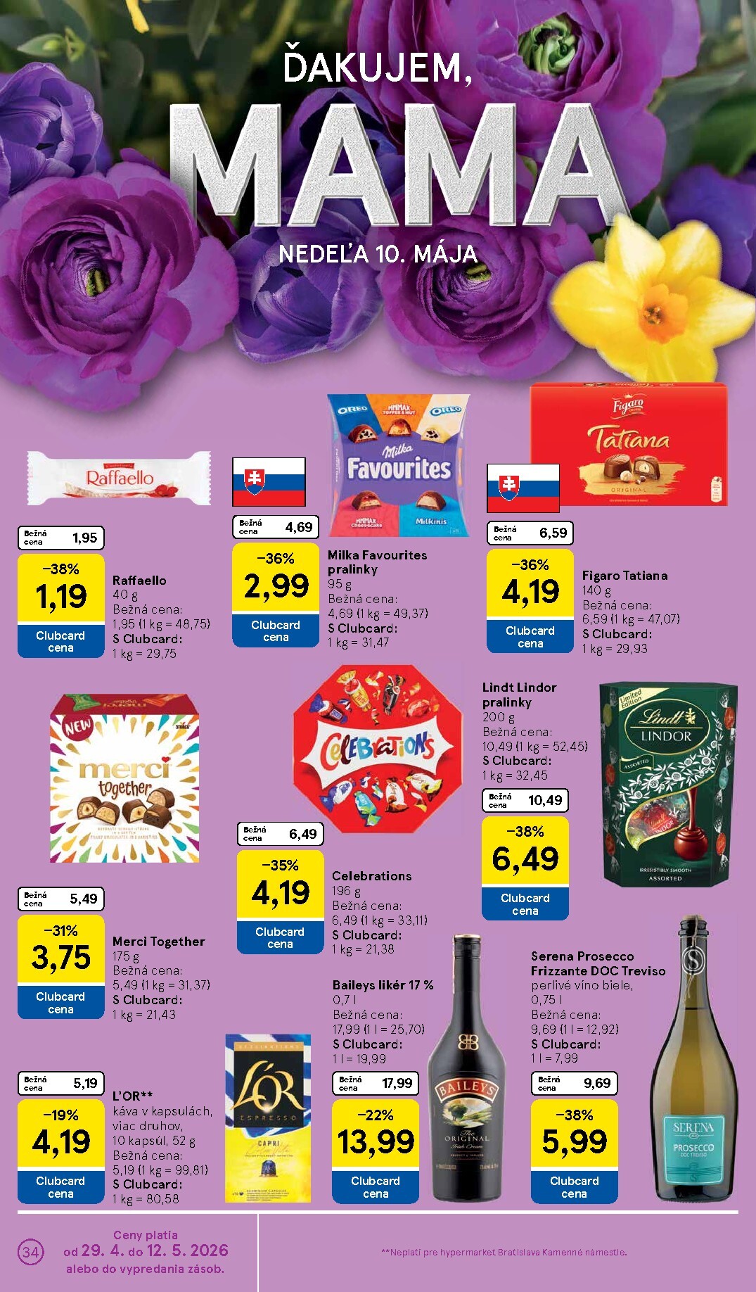 tesco - Nový leták Tesco od stredy, 29.04.2026 do utorka, 05.05.2026 - page: 34