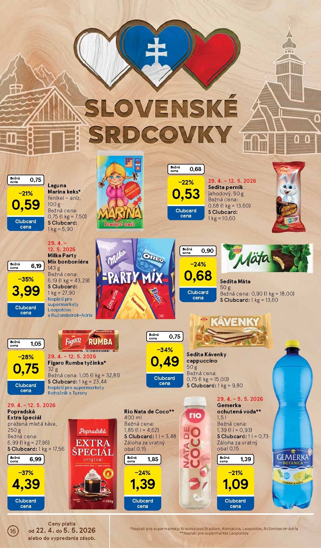 tesco - Nový leták Tesco supermarket od stredy, 29.04.2026 do utorka, 05.05.2026 - page: 16