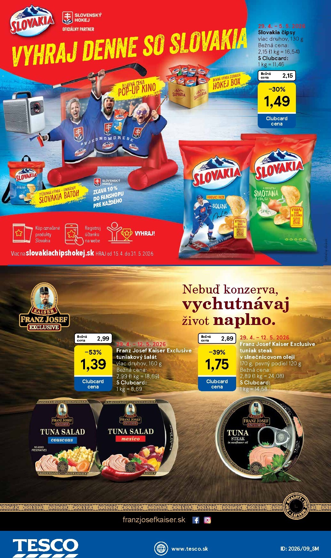 tesco - Nový leták Tesco supermarket od stredy, 29.04.2026 do utorka, 05.05.2026 - page: 30