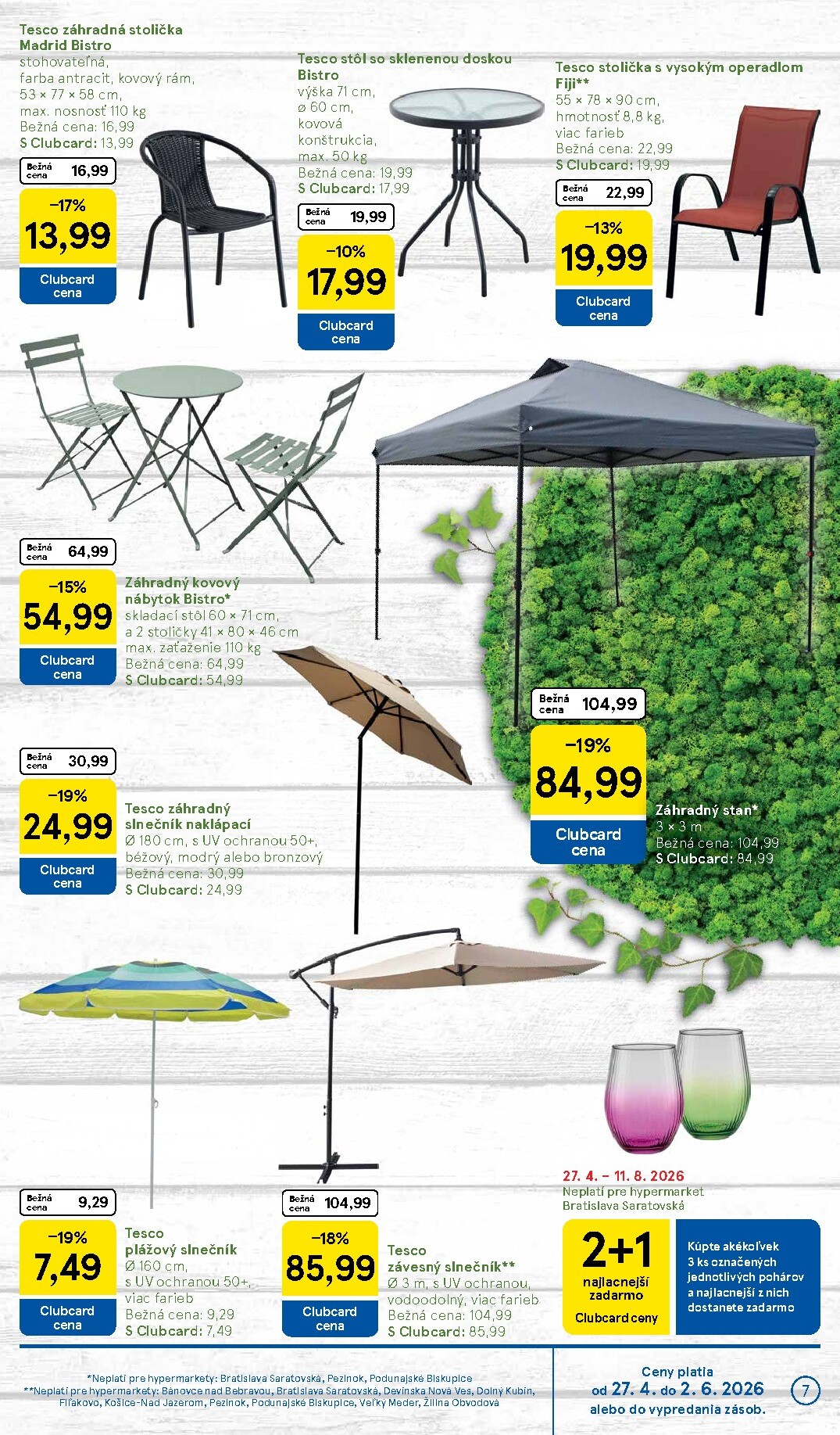 tesco - Aktuálny leták Tesco - Všetko pre vašu záhradu od pondelka, 27.04.2026 do nedele, 24.05.2026 - page: 7
