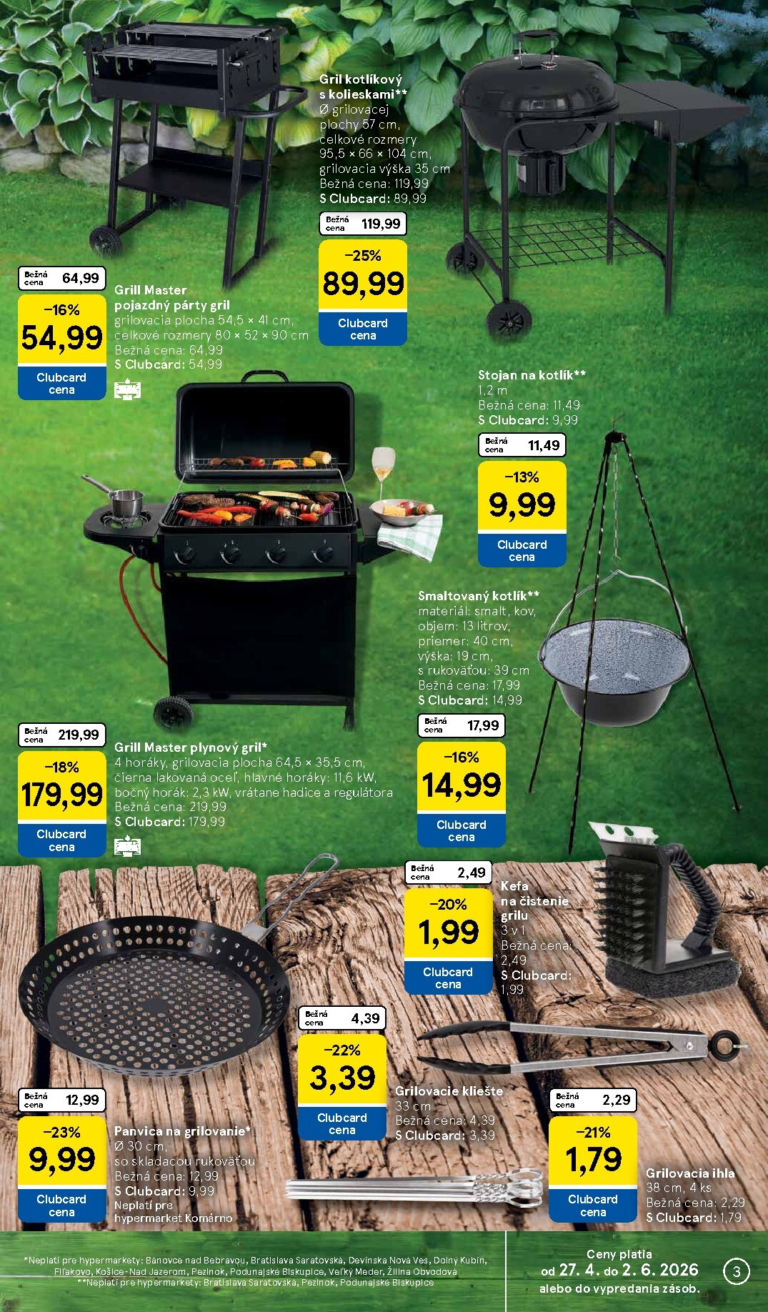 tesco - Aktuálny leták Tesco - Všetko pre vašu záhradu od pondelka, 27.04.2026 do nedele, 24.05.2026 - page: 3