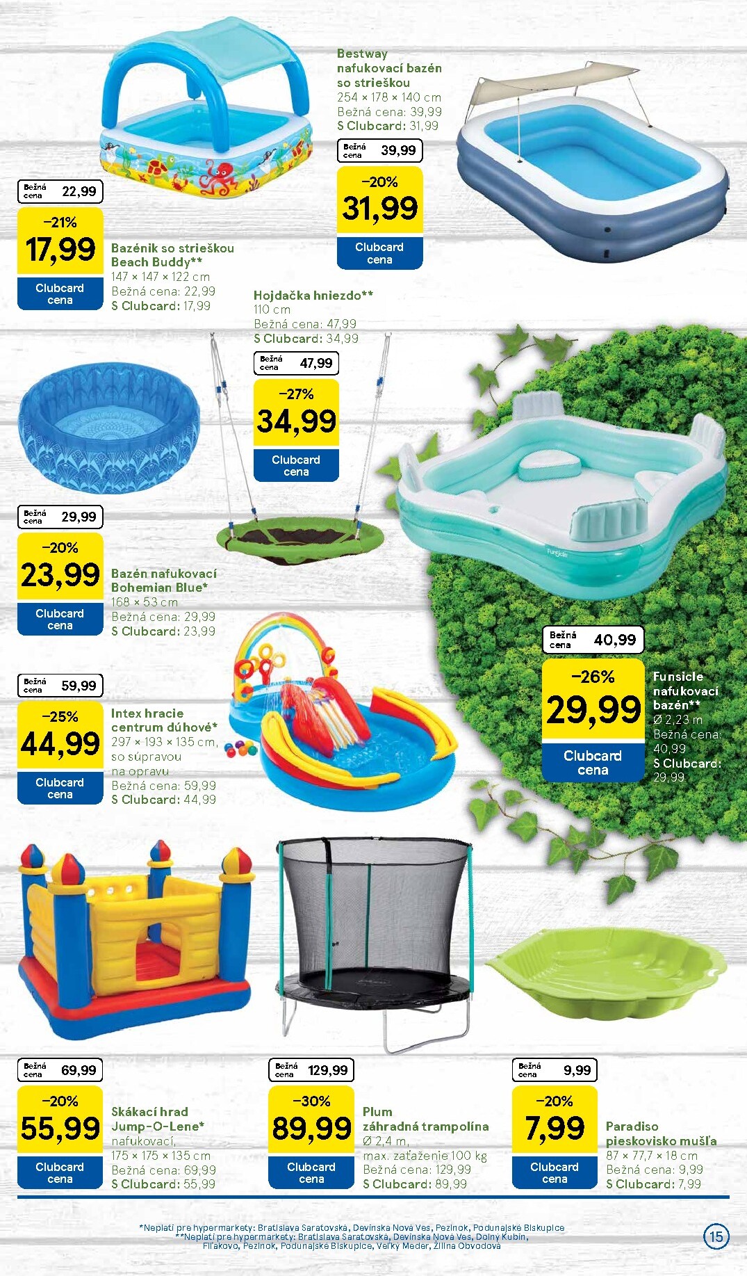 tesco - Aktuálny leták Tesco - Všetko pre vašu záhradu od pondelka, 27.04.2026 do nedele, 24.05.2026 - page: 15