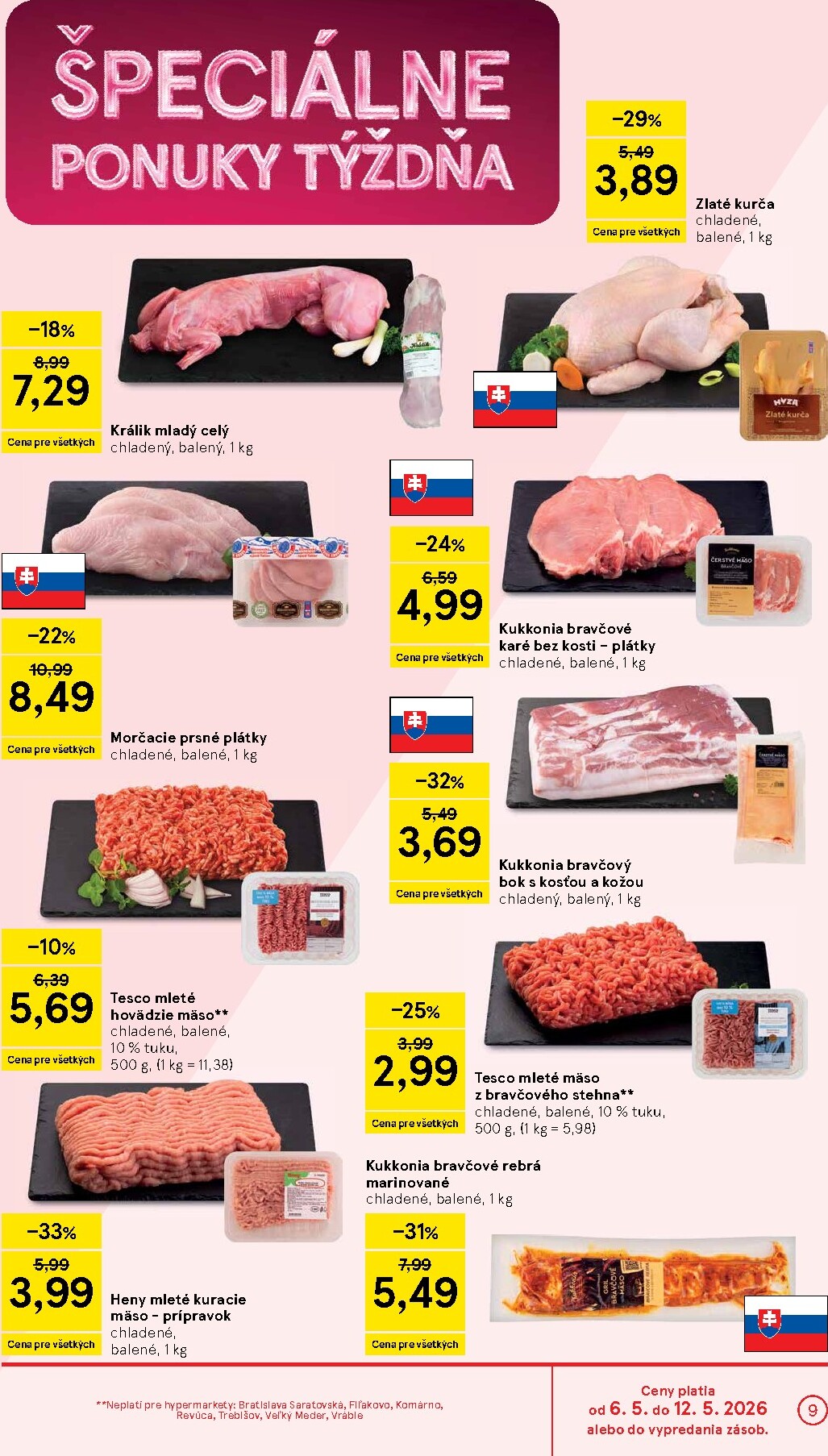 tesco - Nový leták Tesco od stredy, 06.05.2026 do utorka, 12.05.2026 - page: 9