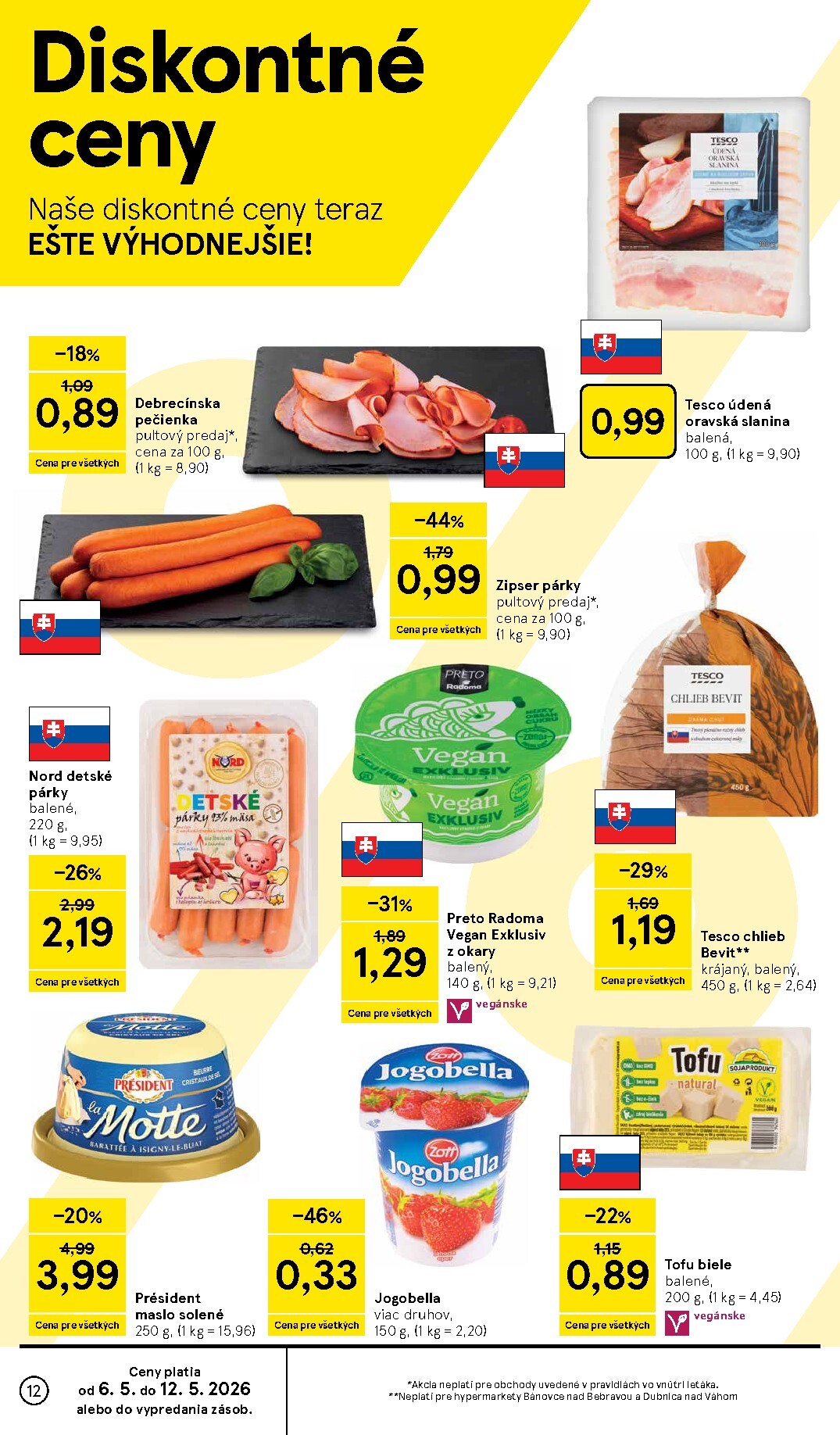 tesco - Nový leták Tesco od stredy, 06.05.2026 do utorka, 12.05.2026 - page: 12