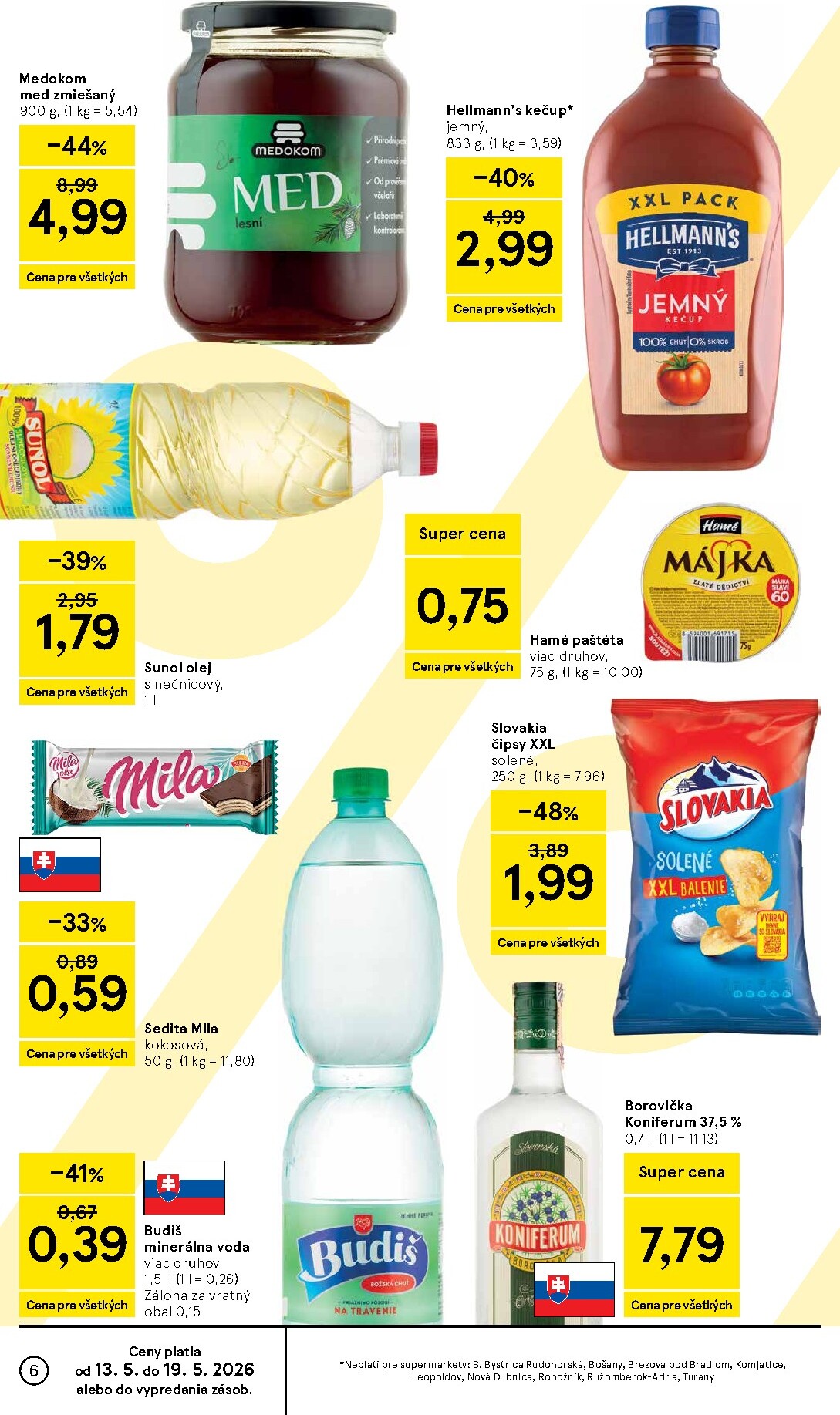 tesco - Nový leták Tesco supermarket od stredy, 13.05.2026 do utorka, 19.05.2026 - page: 6
