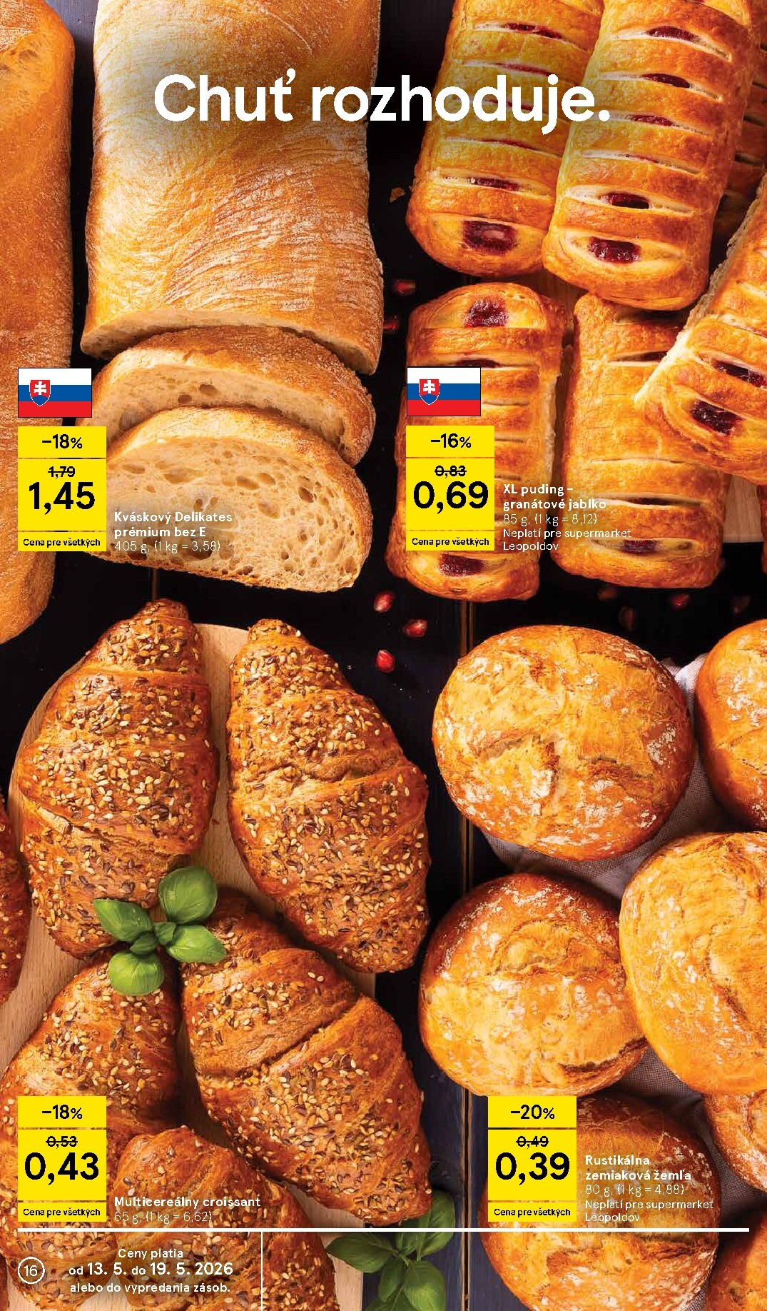 tesco - Nový leták Tesco supermarket od stredy, 13.05.2026 do utorka, 19.05.2026 - page: 16