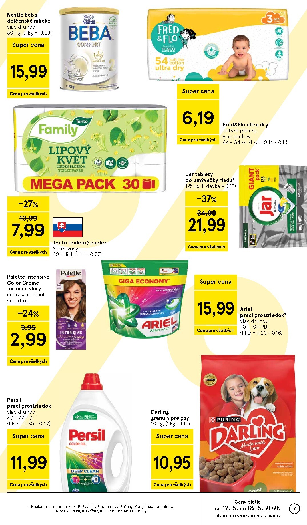tesco - Nový leták Tesco supermarket od stredy, 13.05.2026 do utorka, 19.05.2026 - page: 7
