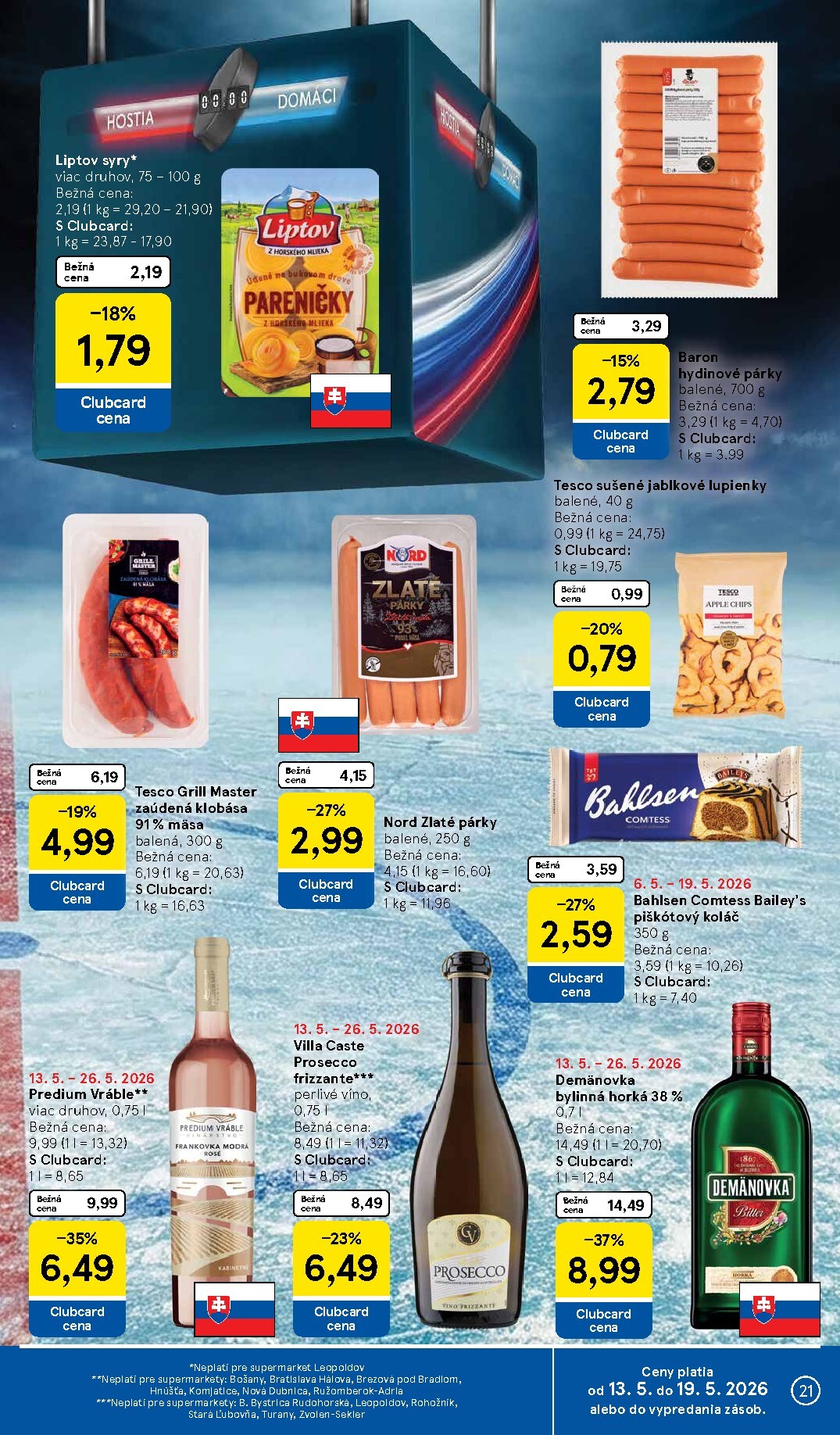 tesco - Nový leták Tesco supermarket od stredy, 13.05.2026 do utorka, 19.05.2026 - page: 21