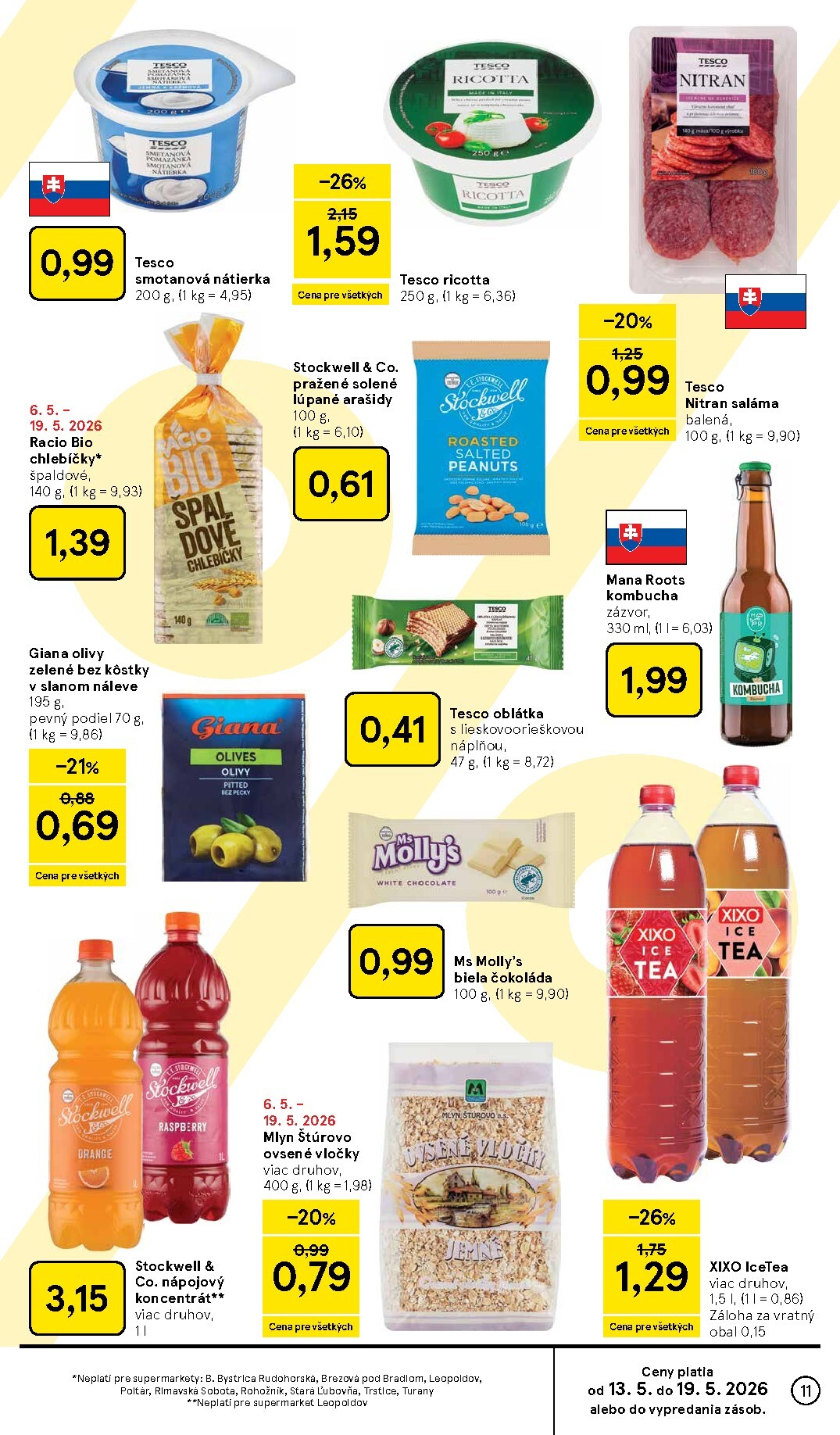 tesco - Nový leták Tesco supermarket od stredy, 13.05.2026 do utorka, 19.05.2026 - page: 11