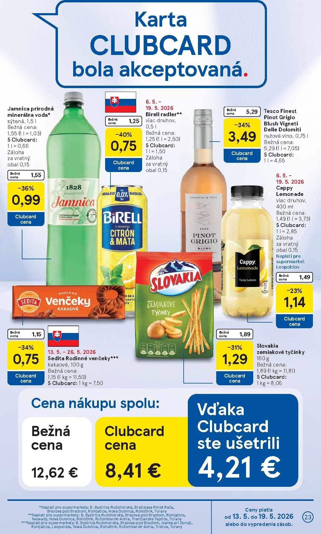tesco - Nový leták Tesco supermarket od stredy, 13.05.2026 do utorka, 19.05.2026 - page: 23