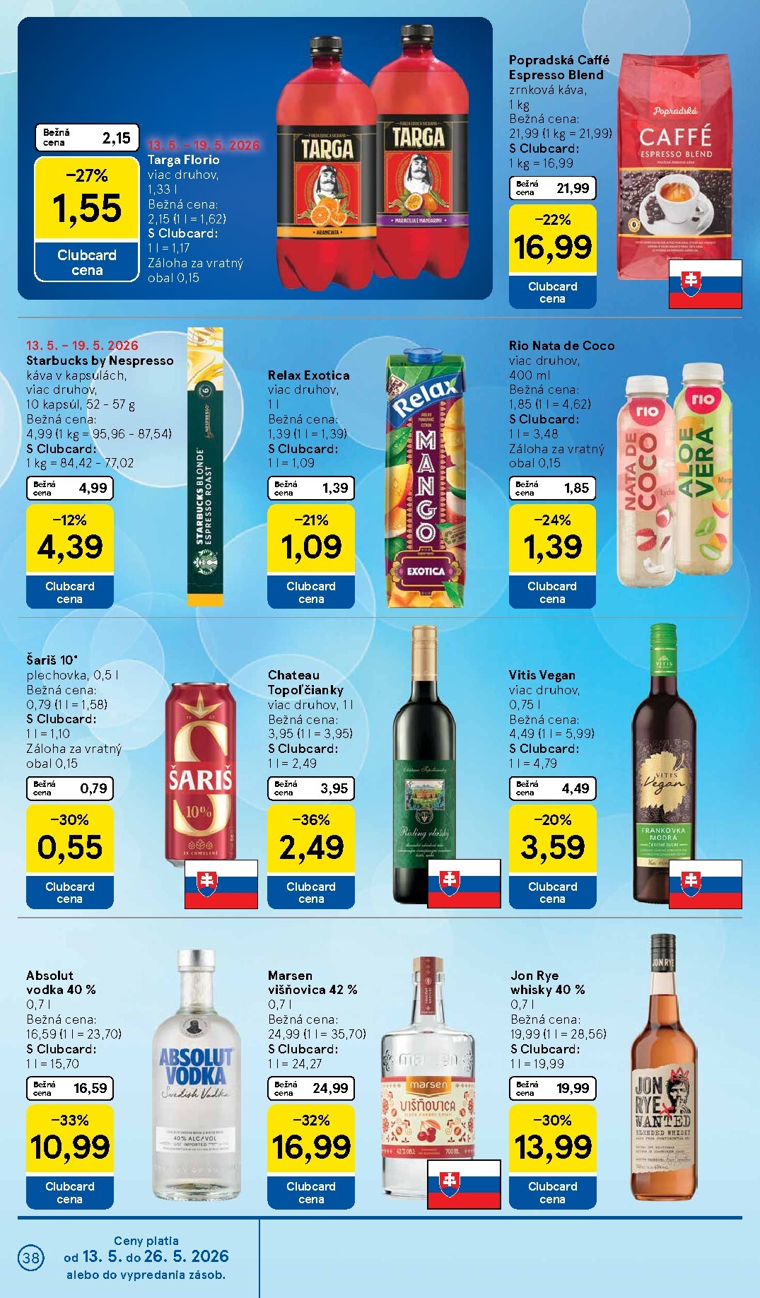 tesco - Nový leták Tesco od stredy, 13.05.2026 do utorka, 19.05.2026 - page: 38