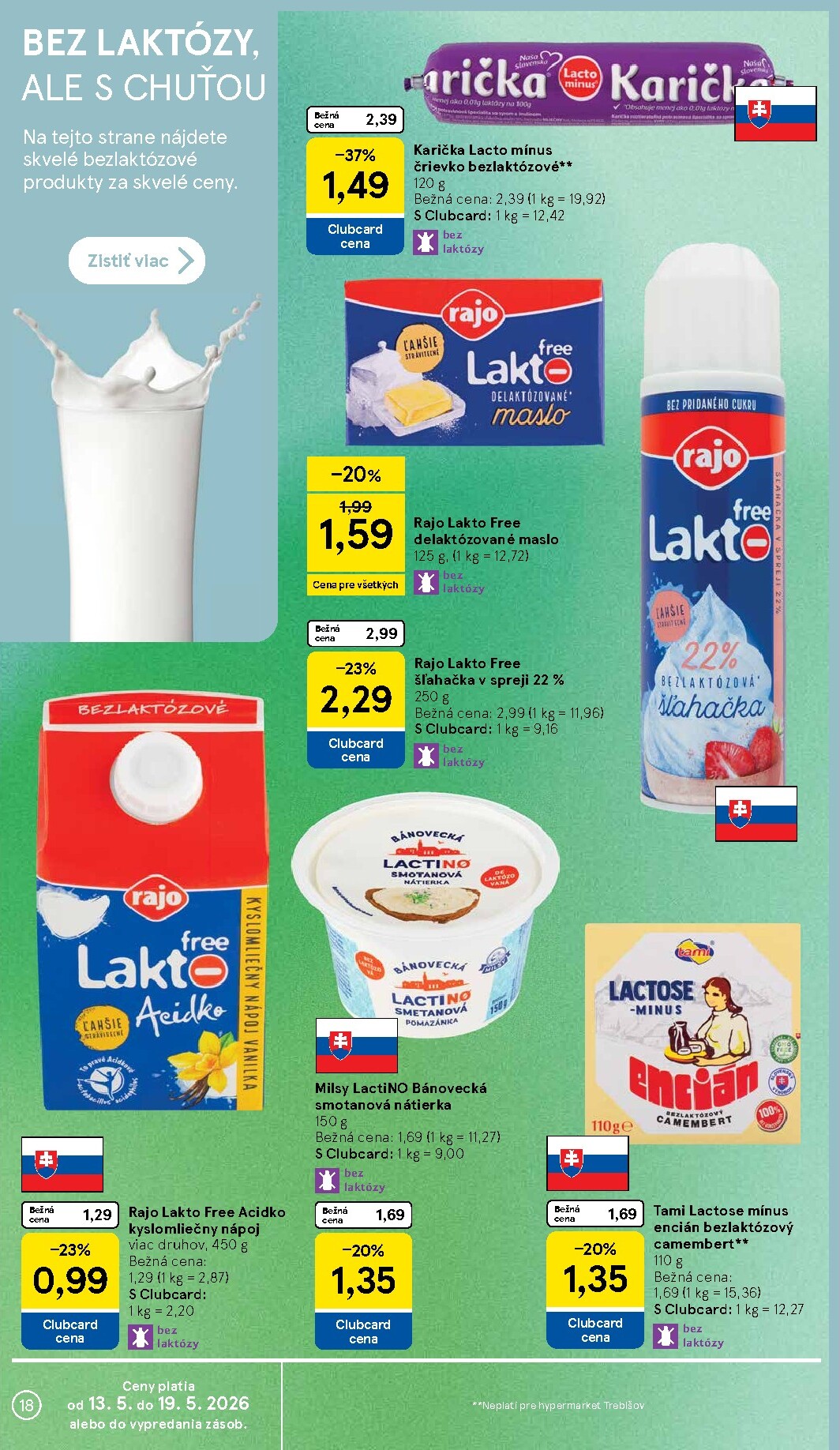 tesco - Nový leták Tesco od stredy, 13.05.2026 do utorka, 19.05.2026 - page: 18