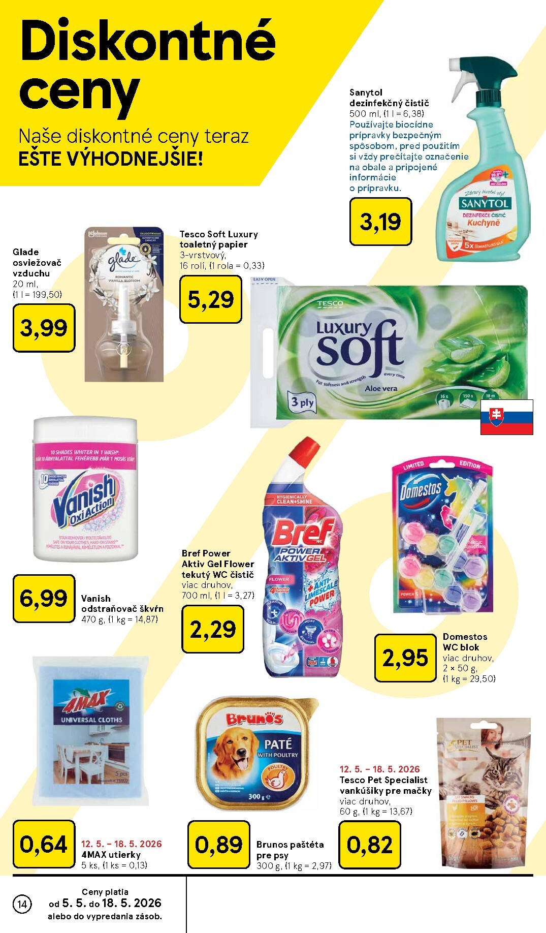 tesco - Nový leták Tesco od stredy, 13.05.2026 do utorka, 19.05.2026 - page: 14
