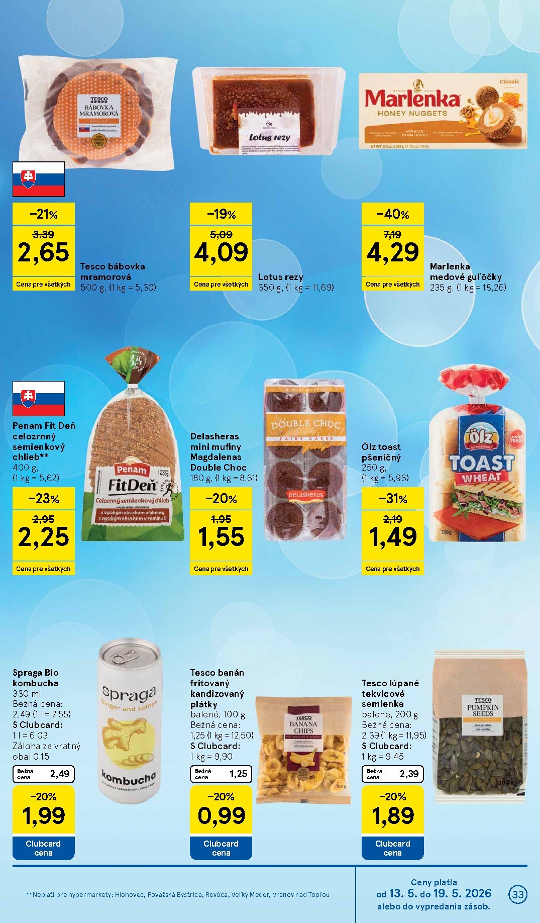tesco - Nový leták Tesco od stredy, 13.05.2026 do utorka, 19.05.2026 - page: 33