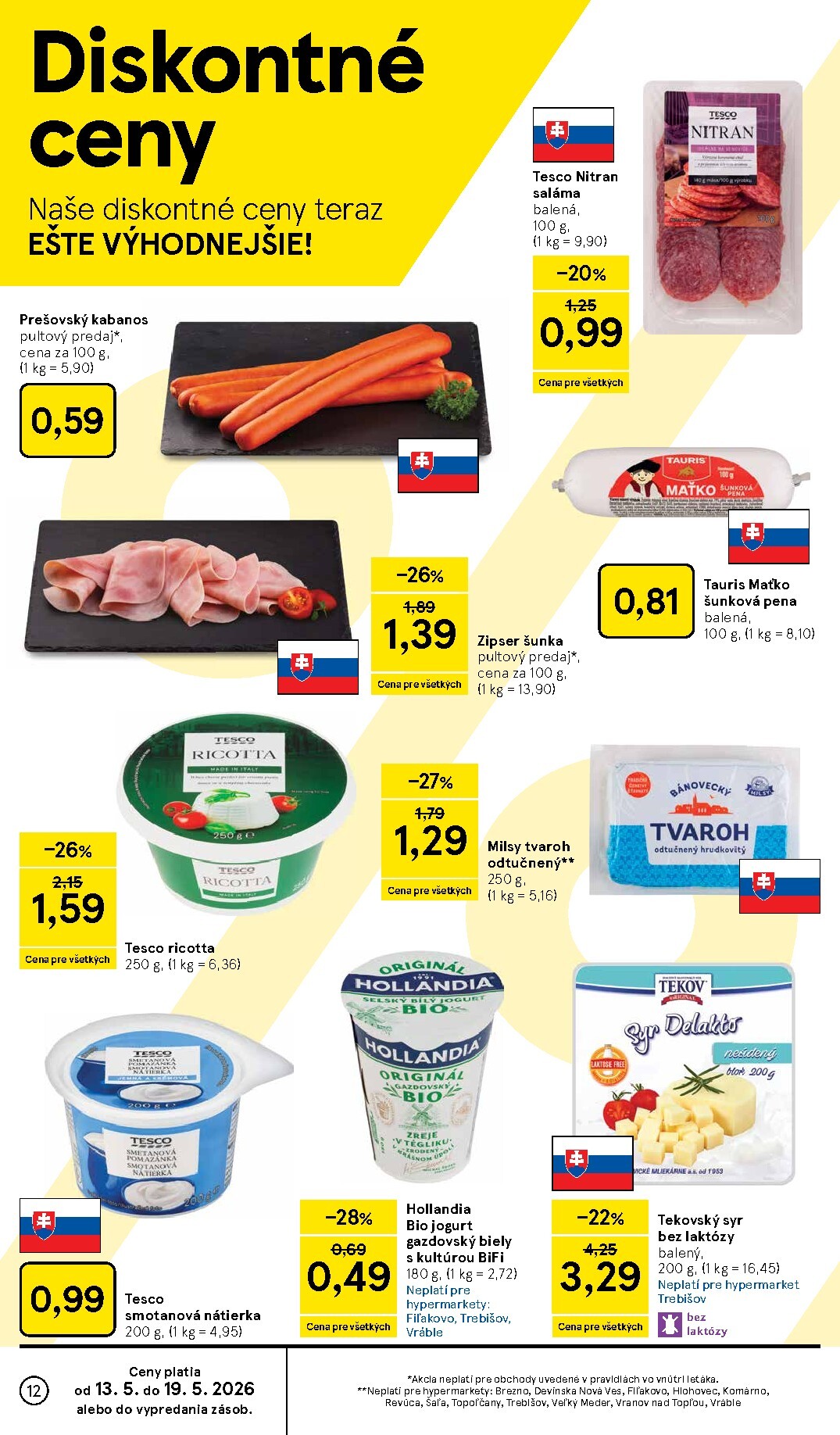 tesco - Nový leták Tesco od stredy, 13.05.2026 do utorka, 19.05.2026 - page: 12