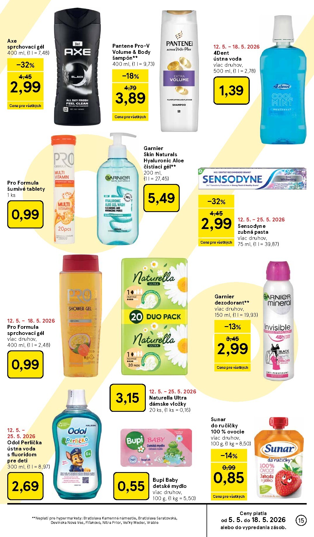 tesco - Nový leták Tesco od stredy, 13.05.2026 do utorka, 19.05.2026 - page: 15