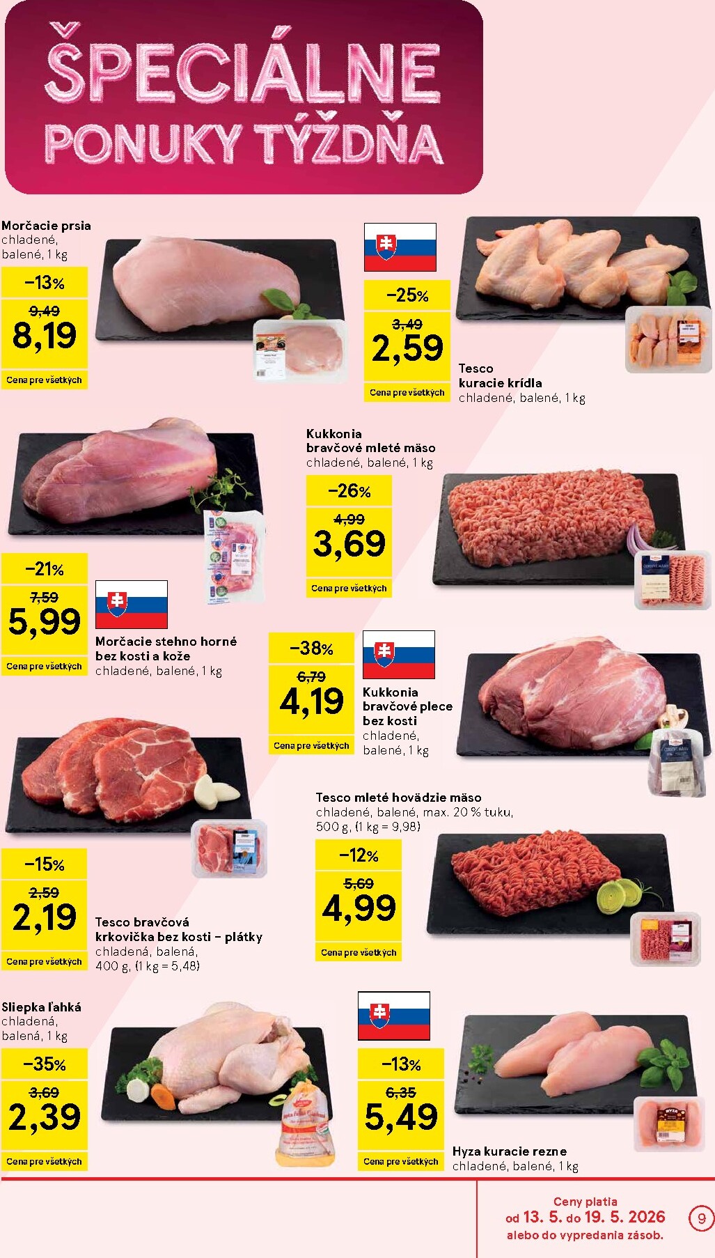 tesco - Nový leták Tesco od stredy, 13.05.2026 do utorka, 19.05.2026 - page: 9
