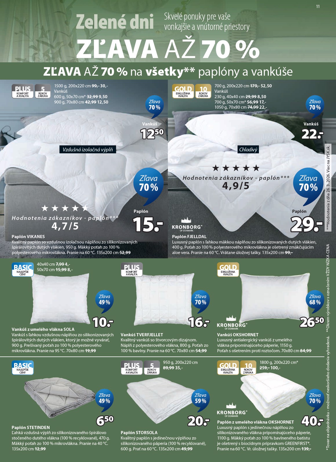 jysk - Aktuálny Jysk leták od stredy, 20.05.2026 do utorka, 26.05.2026 - page: 11