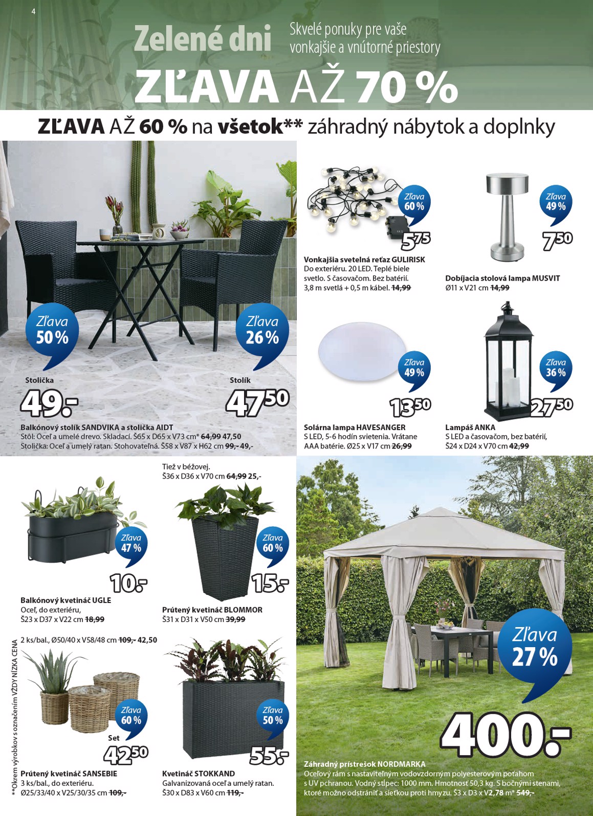 jysk - Aktuálny Jysk leták od stredy, 20.05.2026 do utorka, 26.05.2026 - page: 4