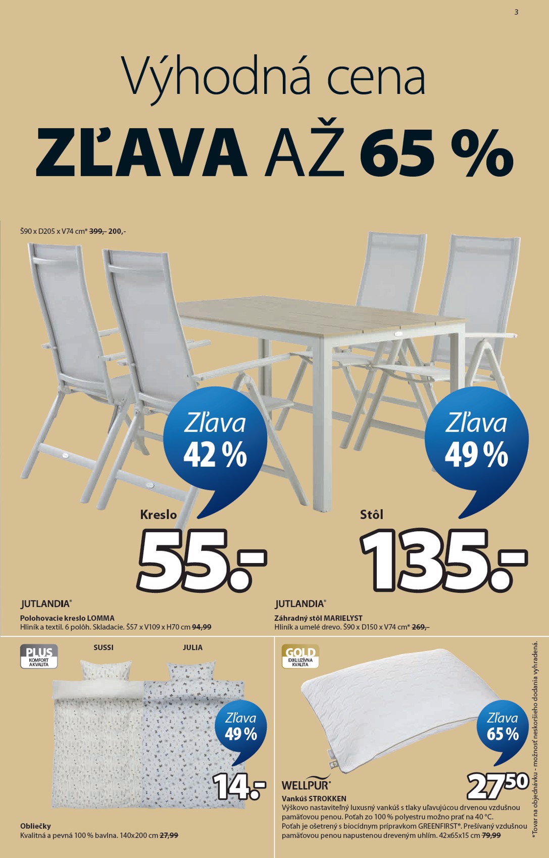 jysk - Aktuálny Jysk - Aktuálny leták leták od stredy, 27.05.2026 do utorka, 30.06.2026 - page: 4