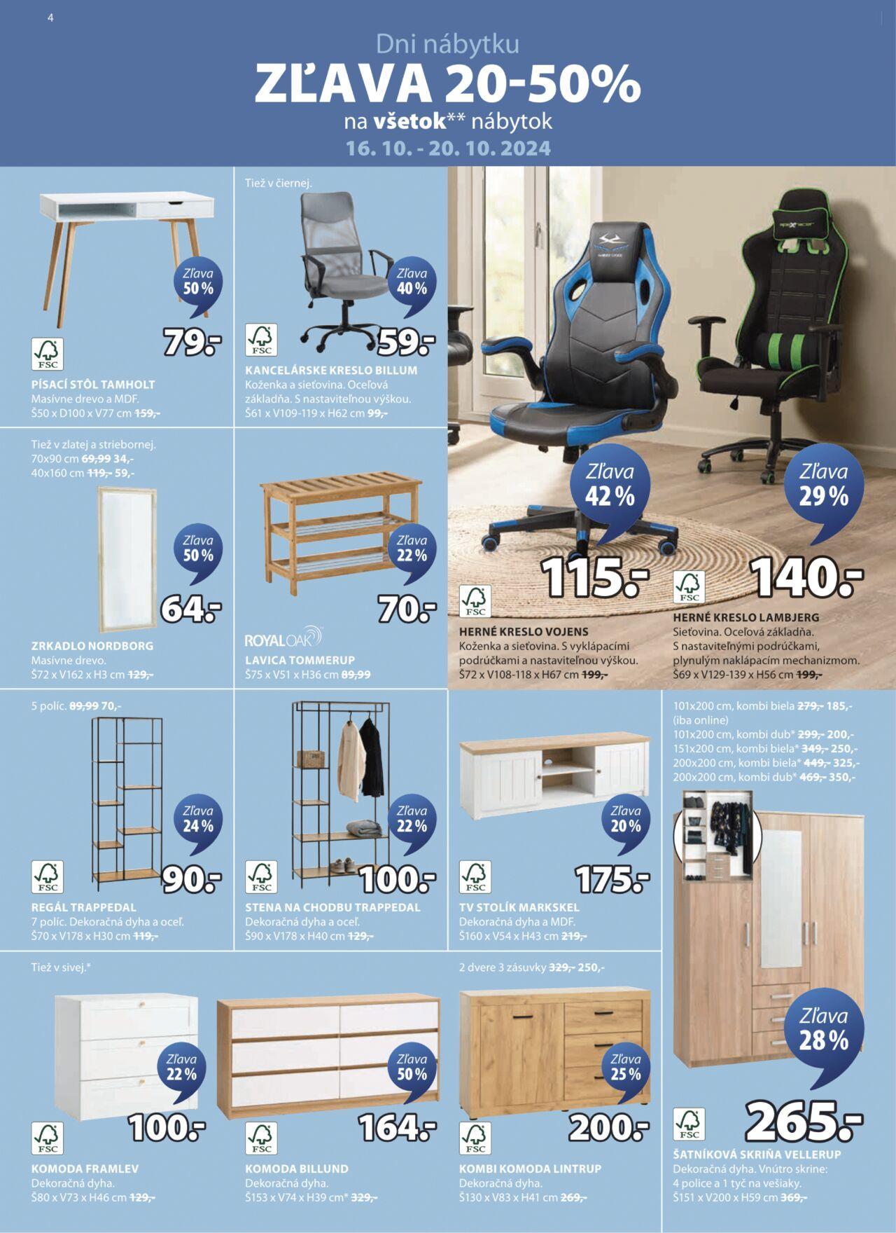 jysk - JYSK leták 16.10.2024 - 24.11.2024 - page: 4