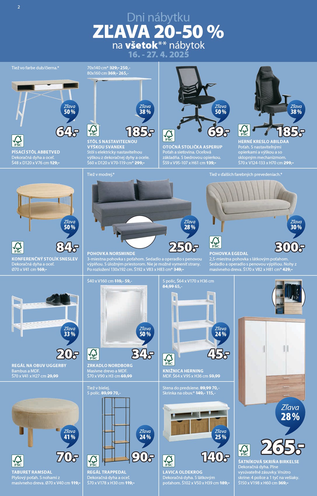 jysk - Jysk leták platný od 21.04. - 27.05. - page: 2