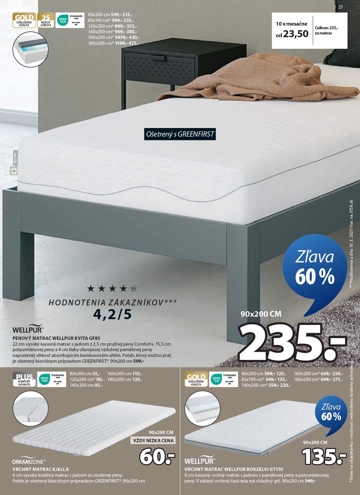 jysk - Jysk leták platný od 07.05. - 27.05. - page: 21
