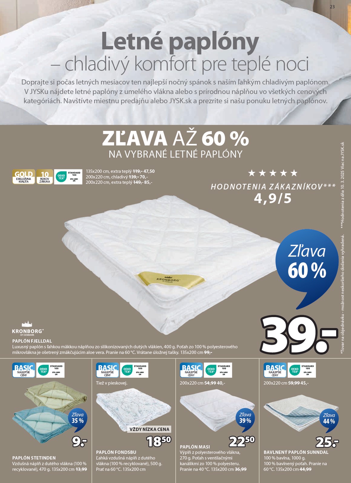 jysk - Jysk leták platný od 07.05. - 27.05. - page: 23