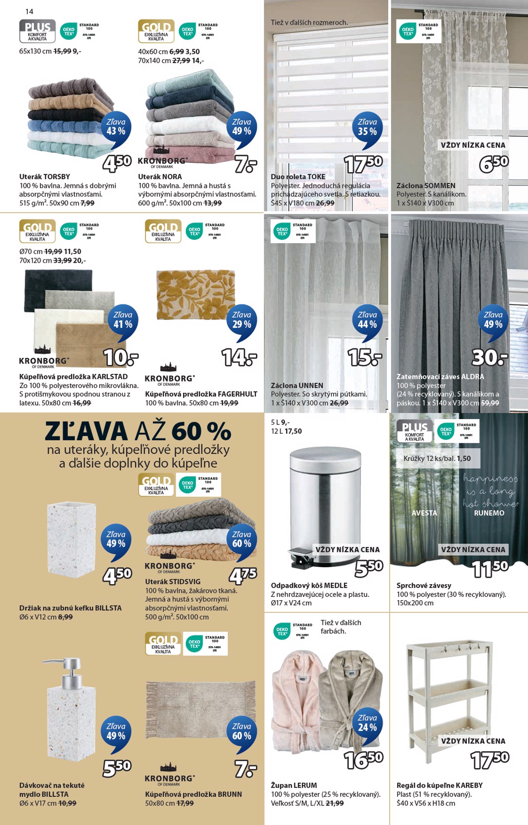 jysk - Leták Jysk platný od 30.07. do 12.08. - page: 14