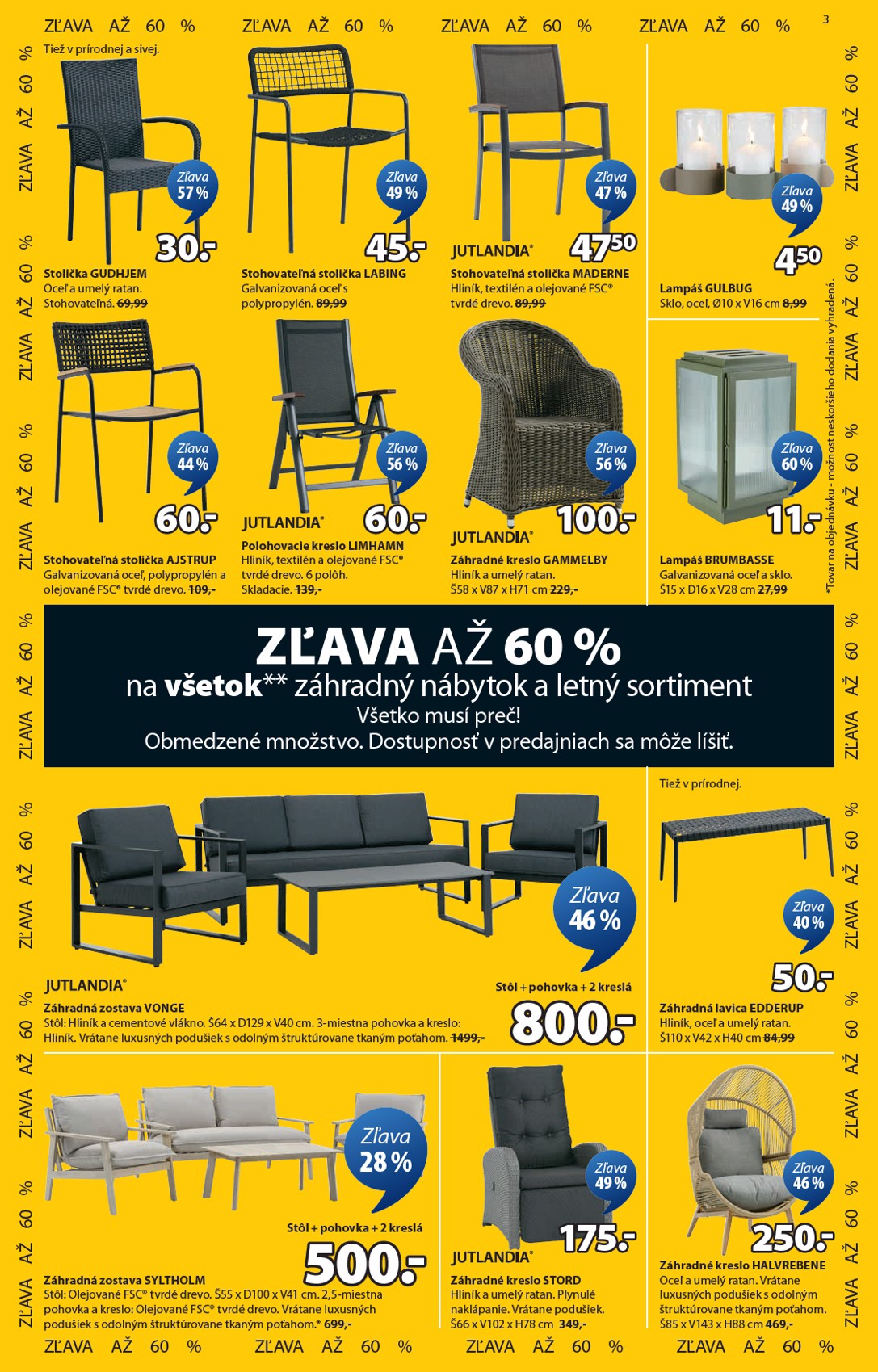jysk - Leták Jysk platný od 30.07. do 12.08. - page: 3
