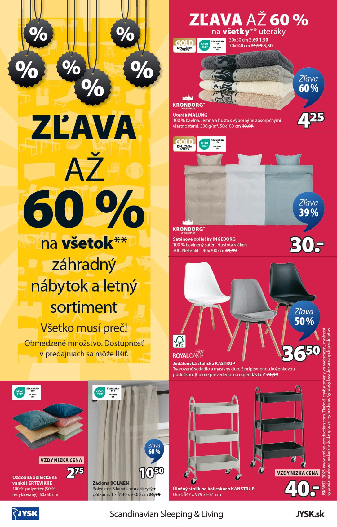 jysk - Leták Jysk platný od 06.08. do 12.08. - page: 16