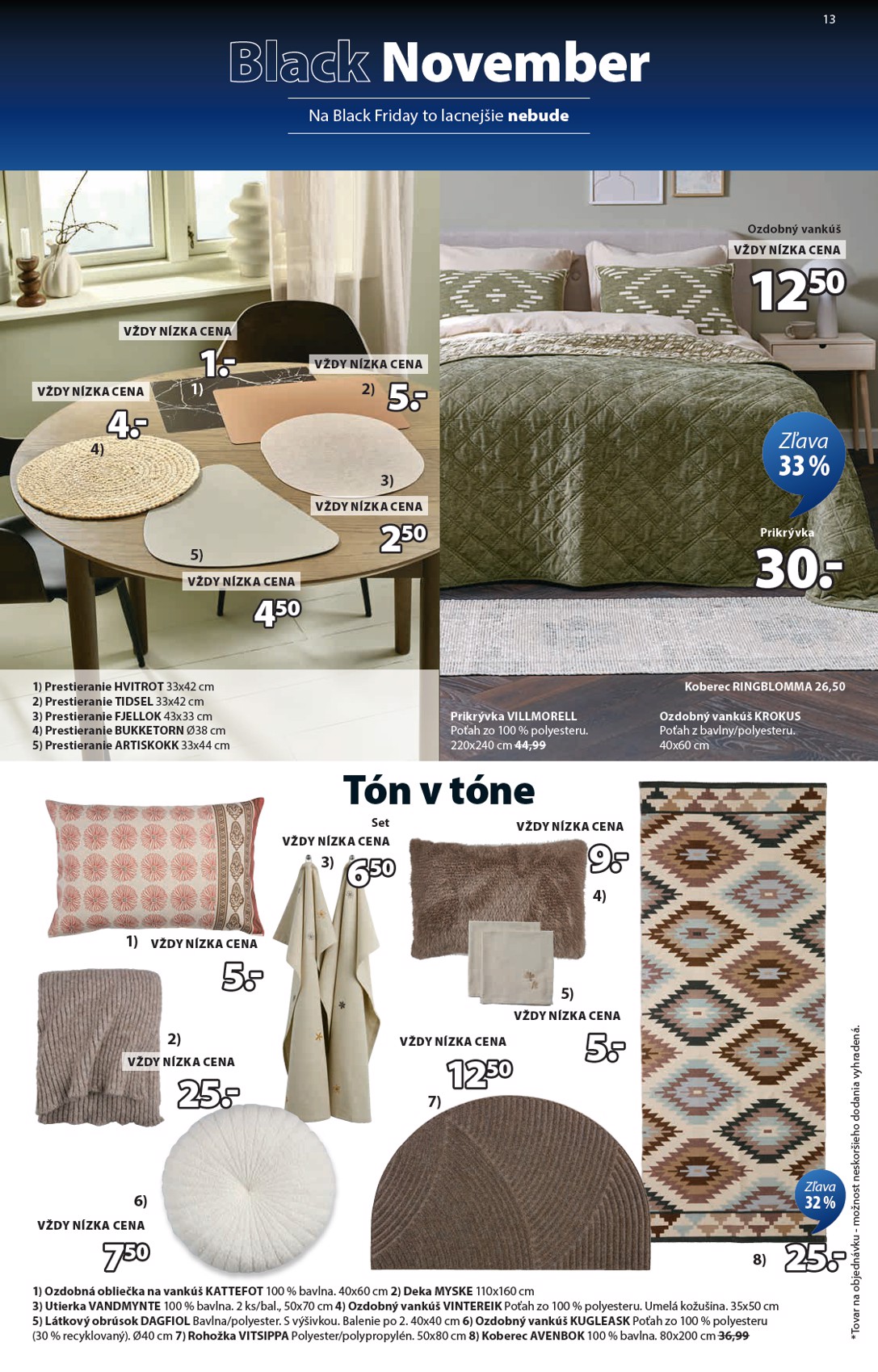 jysk - Leták JYSK - Black Friday platný od 03.11. do 23.11. - page: 13
