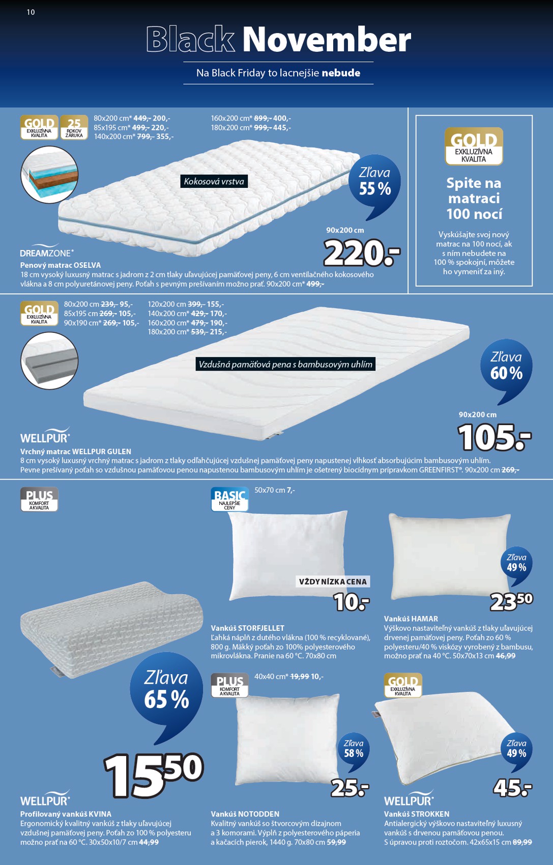 jysk - Leták JYSK - Black Friday platný od 03.11. do 23.11. - page: 10