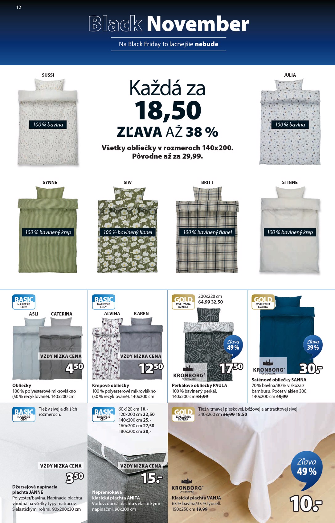 jysk - Leták JYSK - Black Friday platný od 03.11. do 23.11. - page: 12