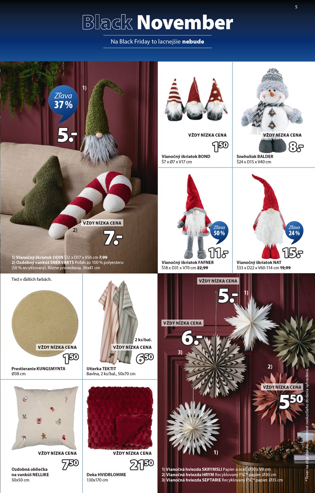 jysk - Leták JYSK - Black Friday platný od 03.11. do 23.11. - page: 5
