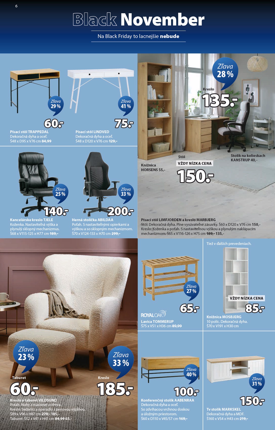 jysk - Leták JYSK - Black Friday platný od 03.11. do 23.11. - page: 6