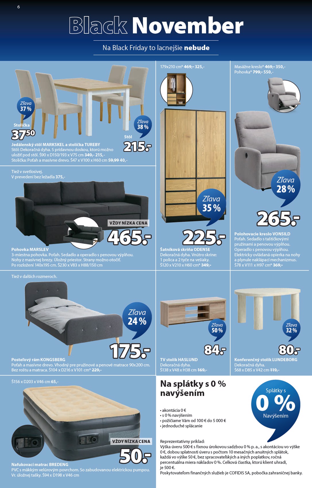jysk - Leták JYSK - Black November platný od 10.11. do 23.11. - page: 6