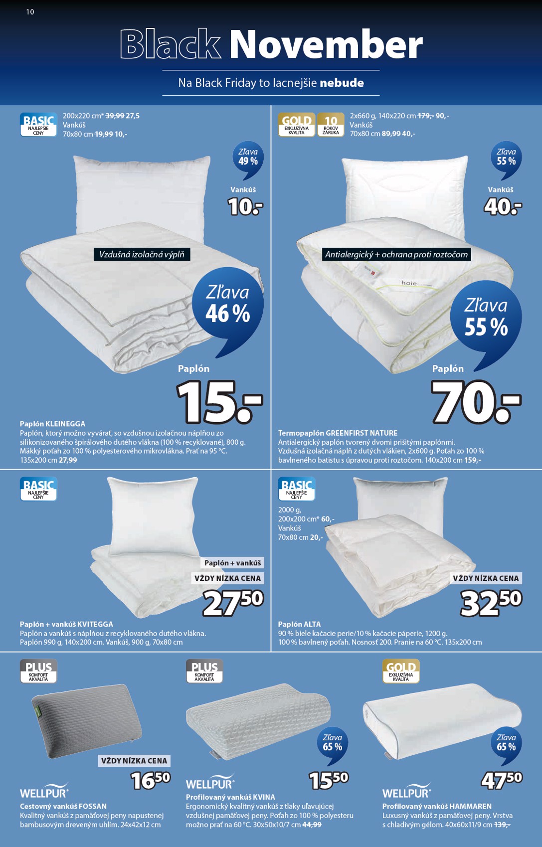 jysk - Leták JYSK - Black November platný od 10.11. do 23.11. - page: 10