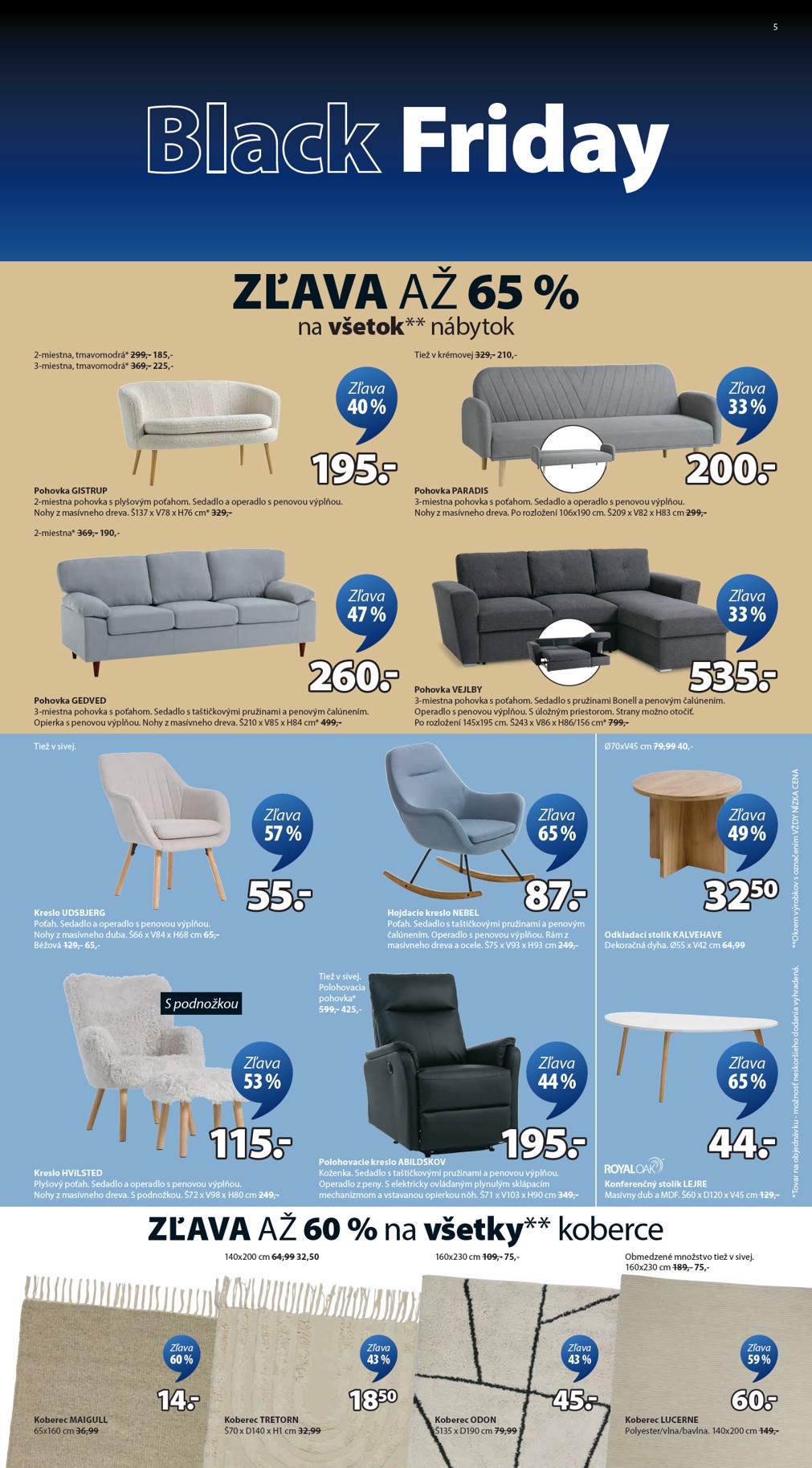 jysk - Leták Jysk platný od 17.11. do 23.11. - page: 5