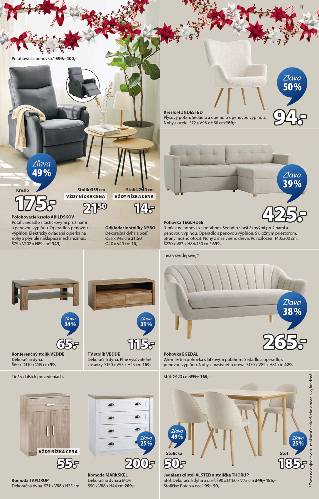 jysk - Leták Jysk platný od 01.12. do 23.12. - page: 11